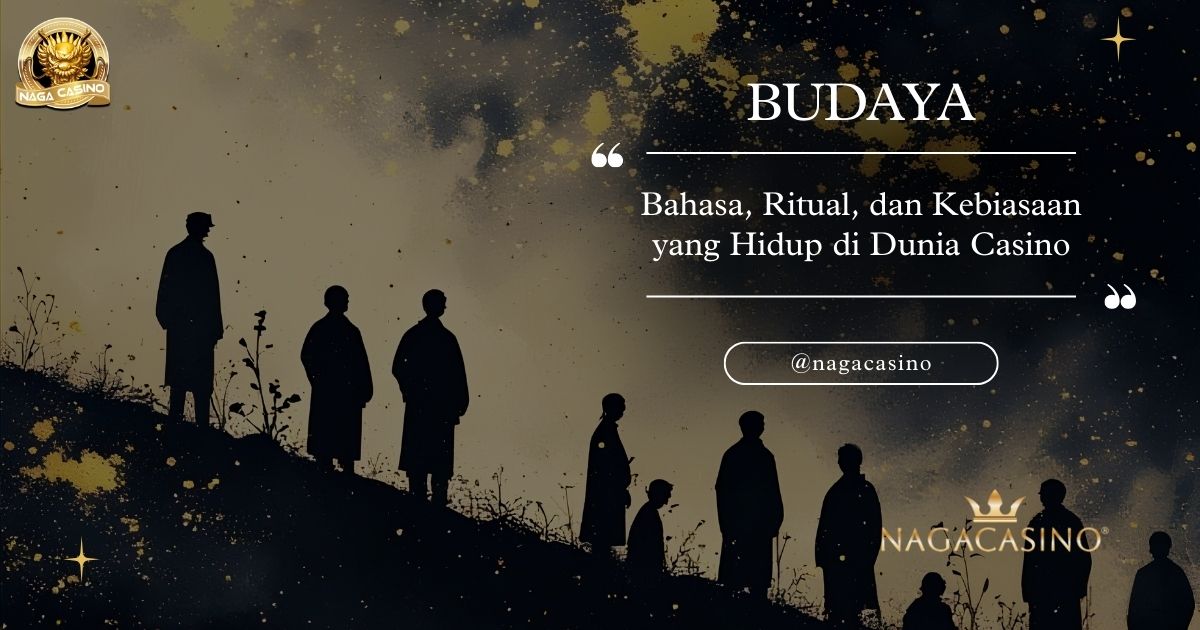 Beberapa siluet manusia dalam pola gelap
